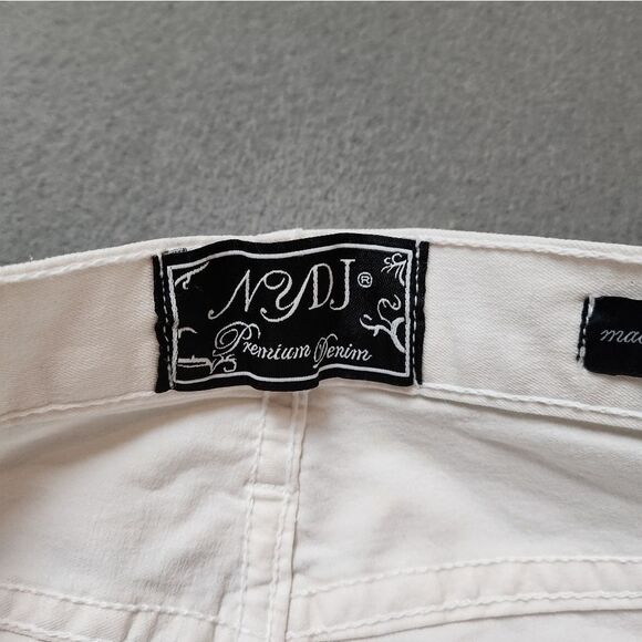 8 Not your Daughters Bootcut jeans size 8 White Jeans - Picture 4 of 12